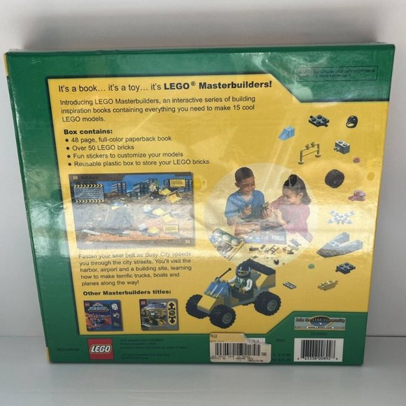 LEGO Master Builders Busy City 50 Bricks & Instruction Book Make 15 Models NIB - Picture 8 of 16
